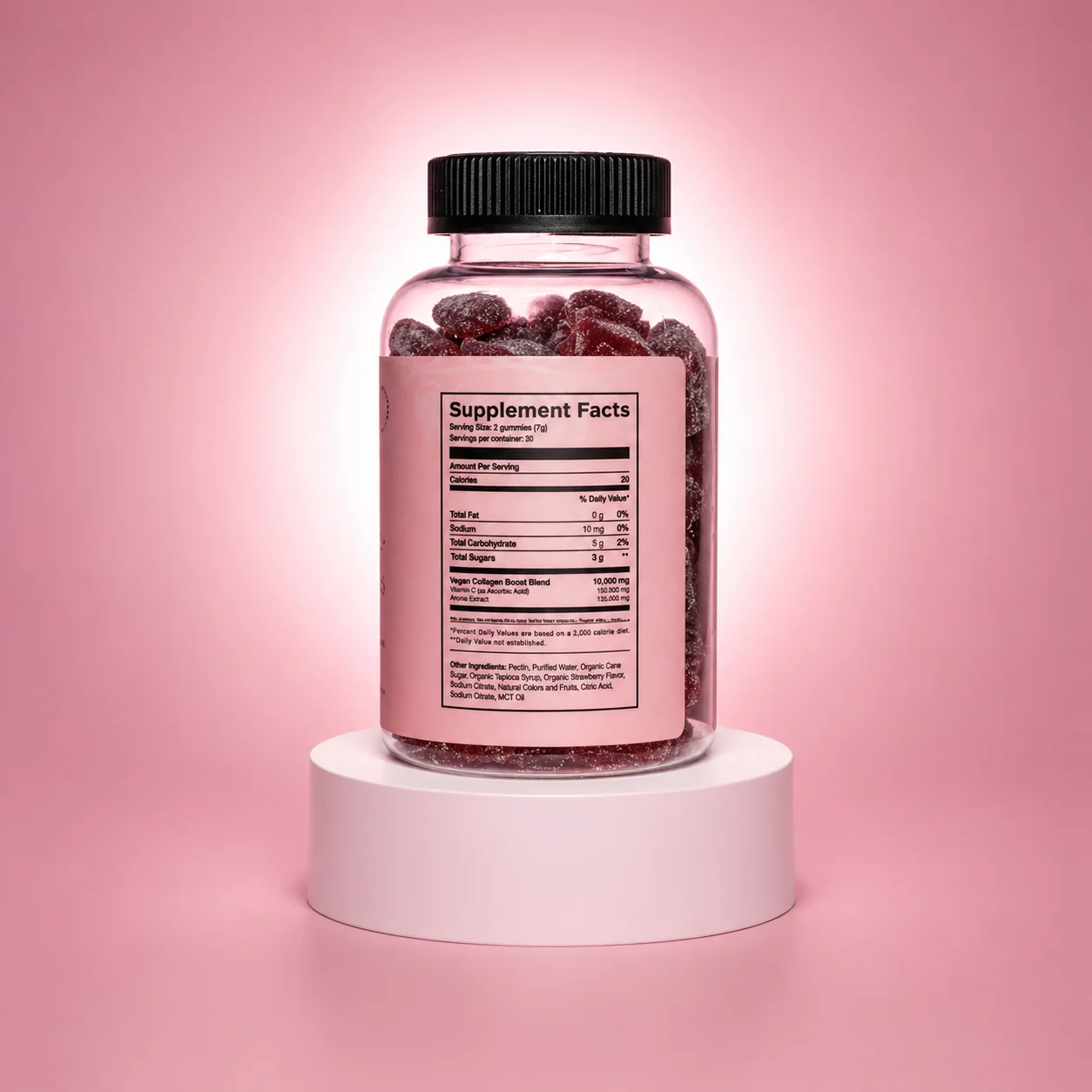 Collagen Boost + Biotin Gummies with Aronia Berries - Image 3