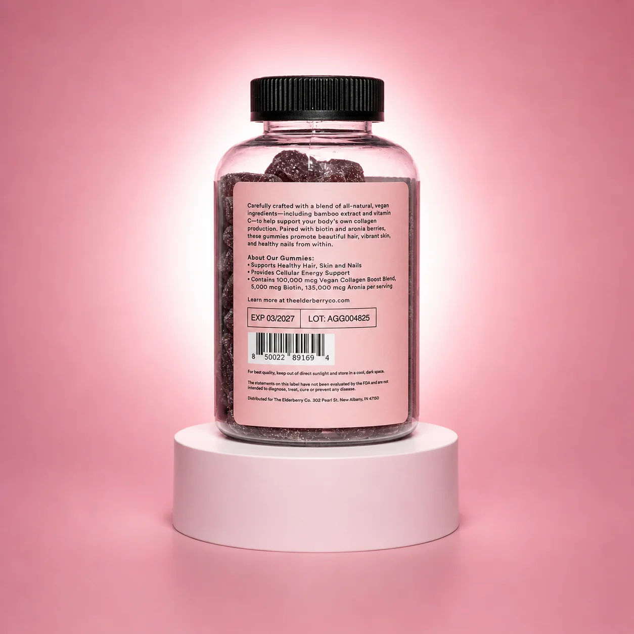 Collagen Boost + Biotin Gummies with Aronia Berries - Image 4