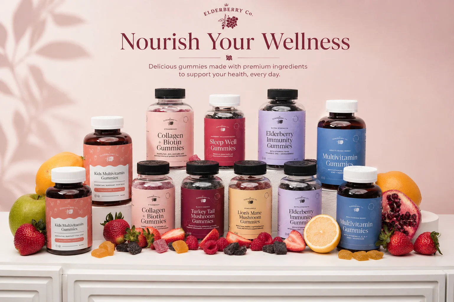 Collagen Boost + Biotin Gummies with Aronia Berries - Image 7